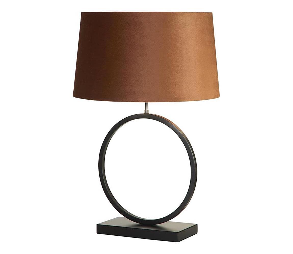 Searchlight EU93101OR - Stolná lampa ELEGANT 1xE27/60W/230V oranžová EU93101OR