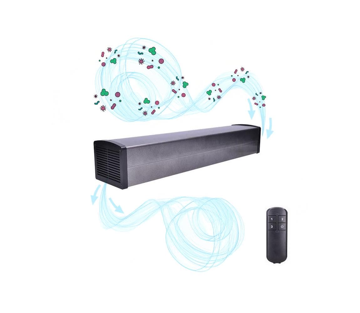 GNZ01 - Nepriamy germicidný UV žiarič 2G11/36W/230V + diaľkové ovládanie GNZ01