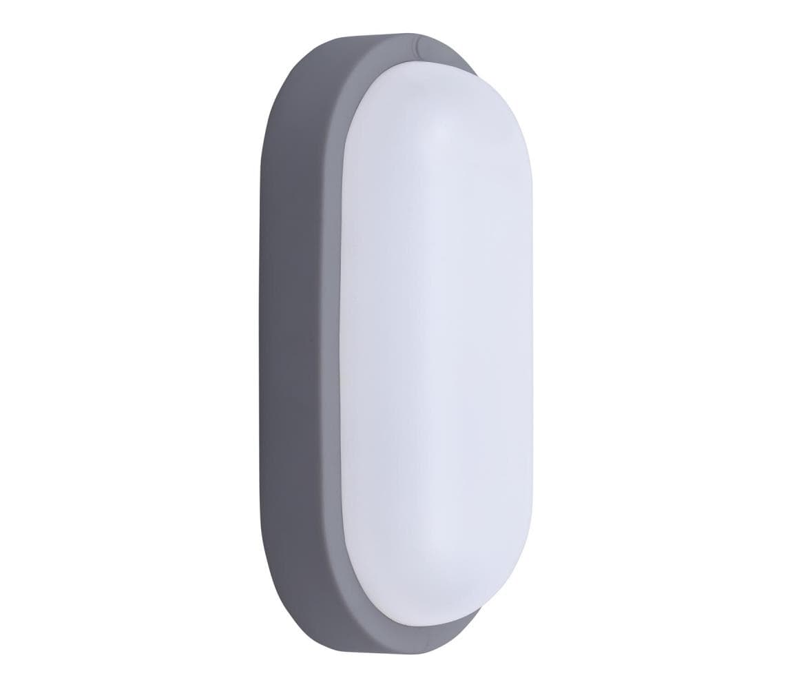 WO749-G- LED Vonkajšie nást. svietidlo LED/20W/230V 4000K IP54 šedá oválny WO749-G