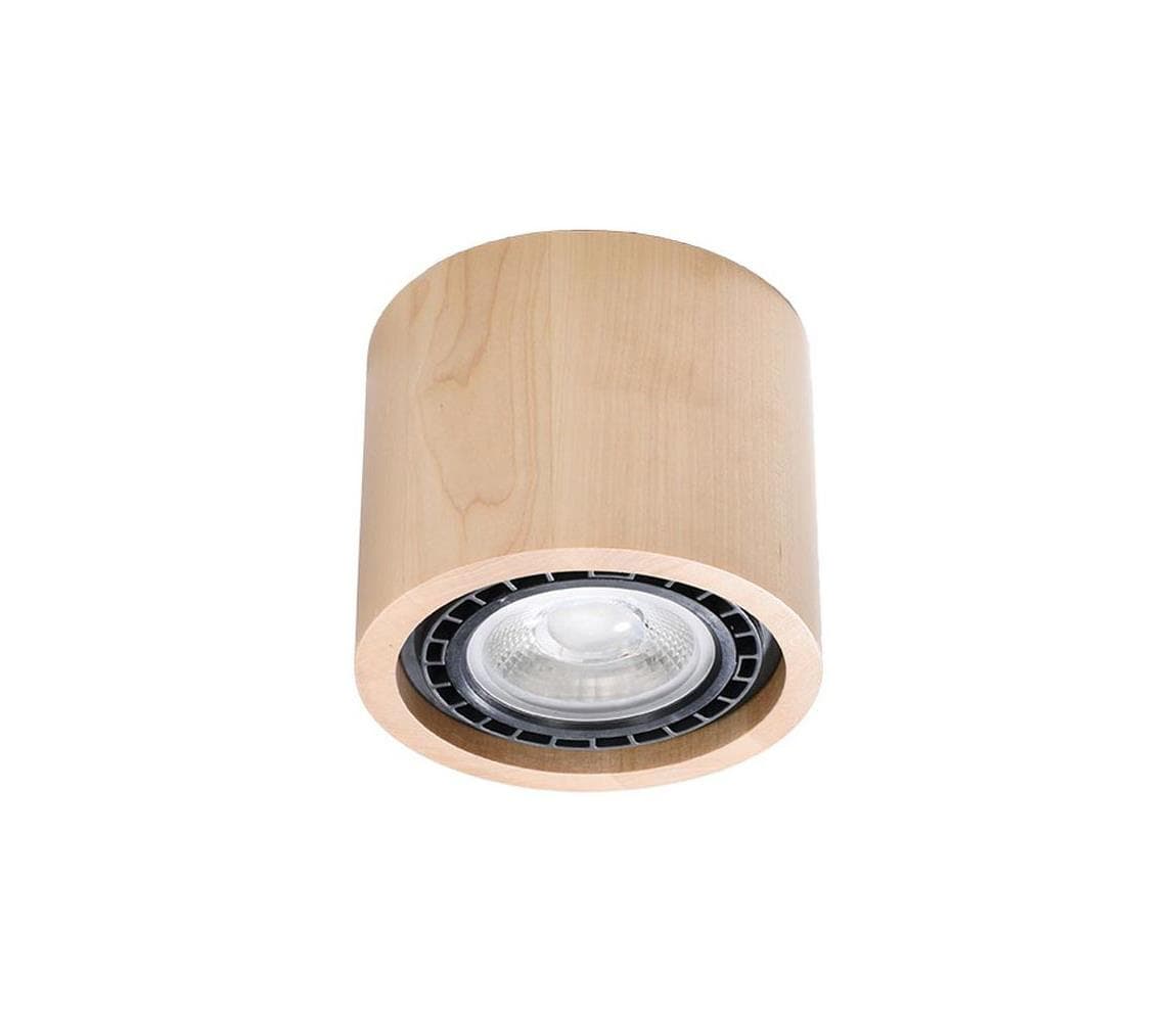SL.0913 - Stropné svietidlo BASIC AR111 1xGU10/40W/230V buk SL.0913