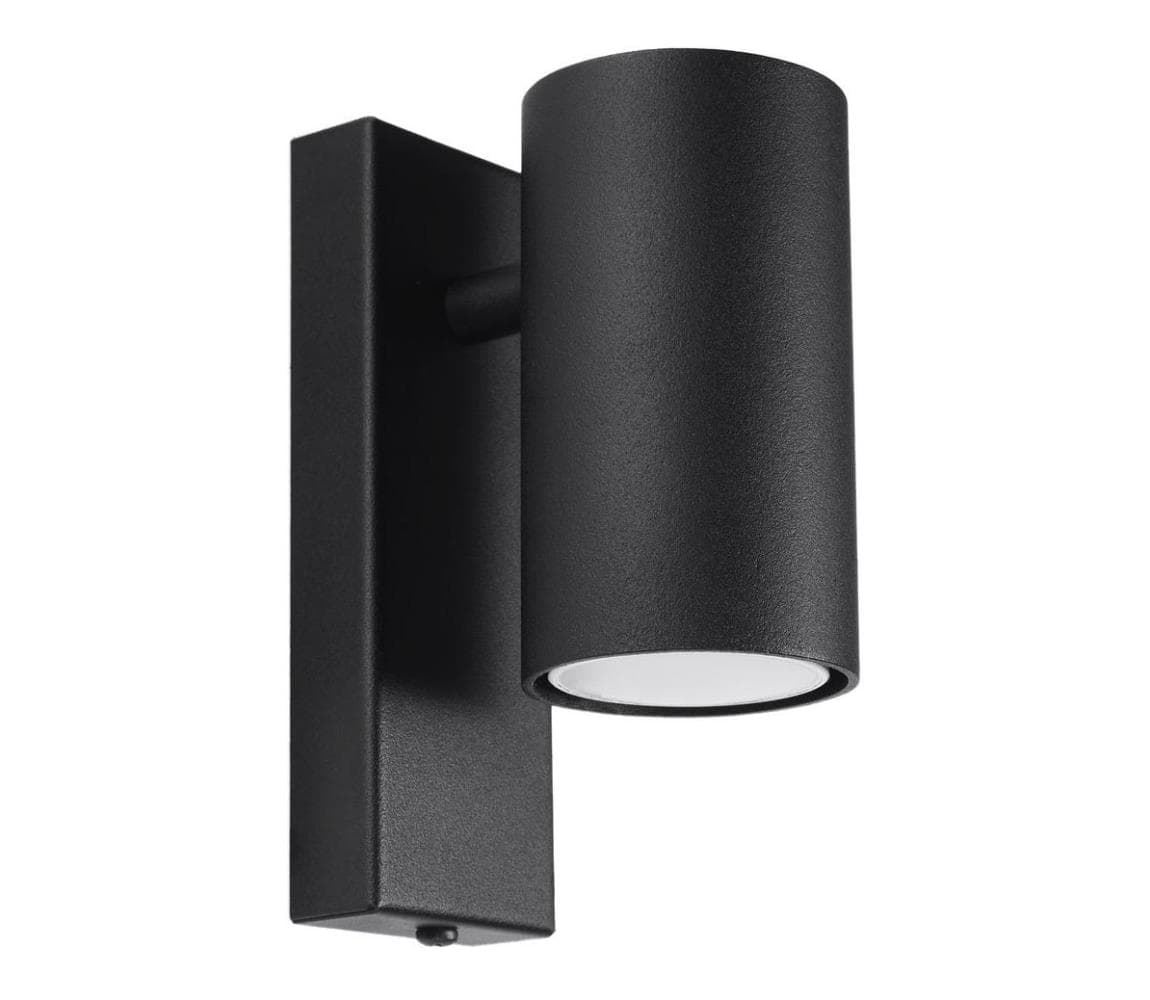 SL.1077 - Nástenné svietidlo UTTI 1xGU10/40W/230V čierna SL.1077