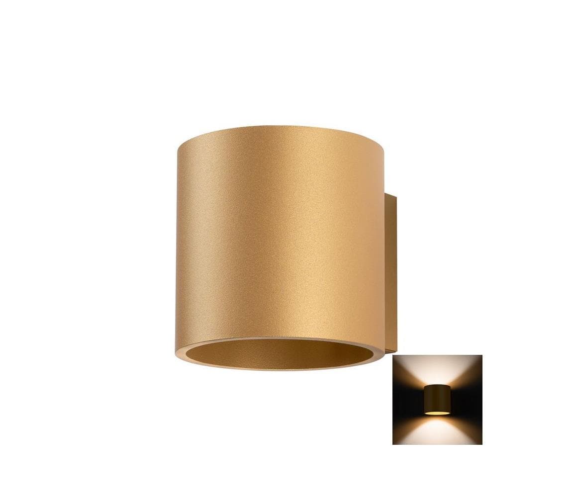 Sl.1181 - Nástenné bodové svietidlo ORBIS 1xG9/8W/230V zlatá Sl.1181
