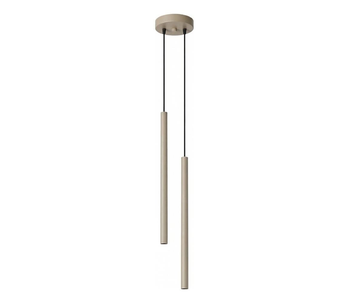 SL.2118 - Závesný luster na lanku PASTELO 2xG9/8W/230V šedohnedá SL.2118