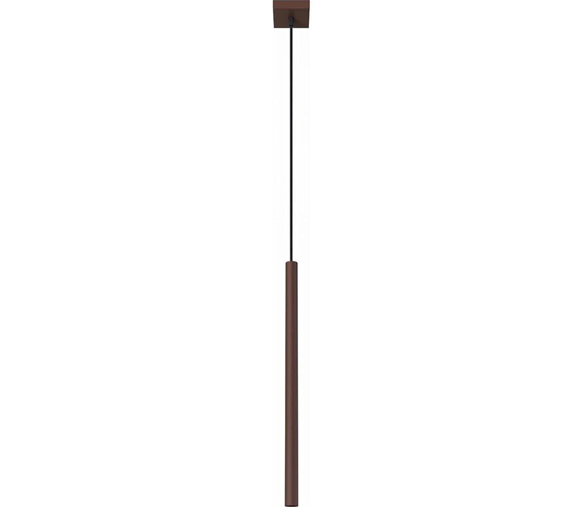 SL.2145 - Luster na lanku PASTELO 1xG9/8W/230V hnedá SL.2145