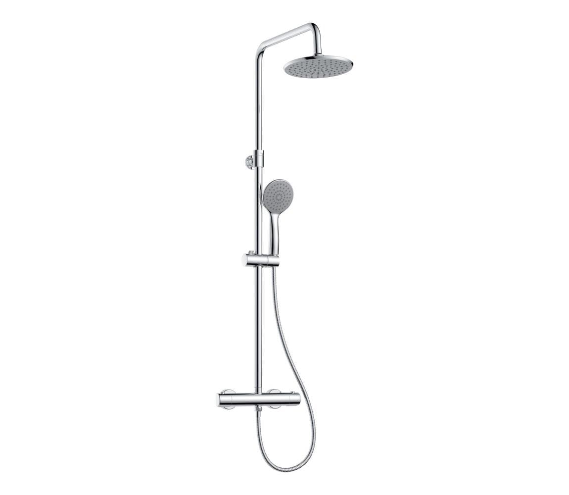 BATH DELUXE Sprchová súprava s batériou HOUSTON lesklý chróm 31-130-41-60-02