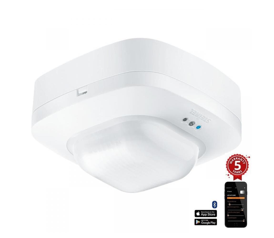 Steinel 035273 - Prezenčný hlásič IR QUATTRO HD 24M DALI PLUS biela 035273