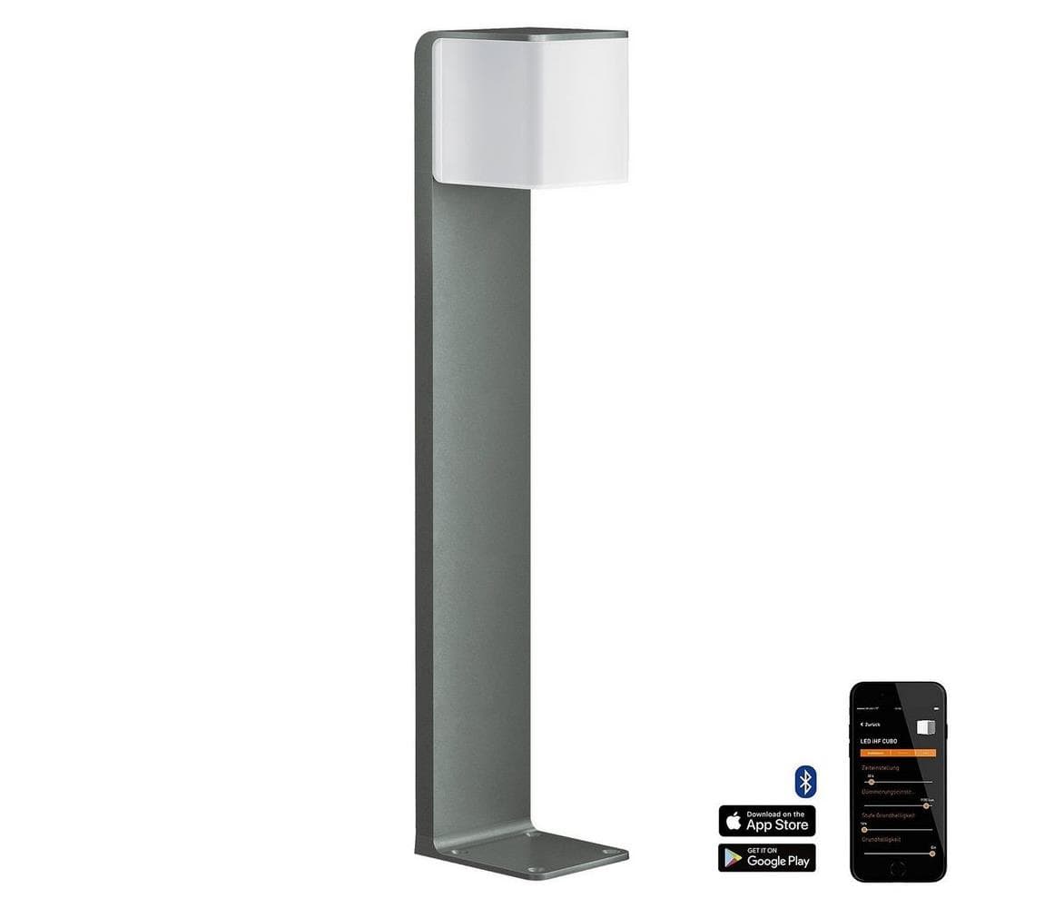 Steinel 055479 - LED Vonkajšia lampa so senzorom CUBO LED/9,5W/230V IP44 055479