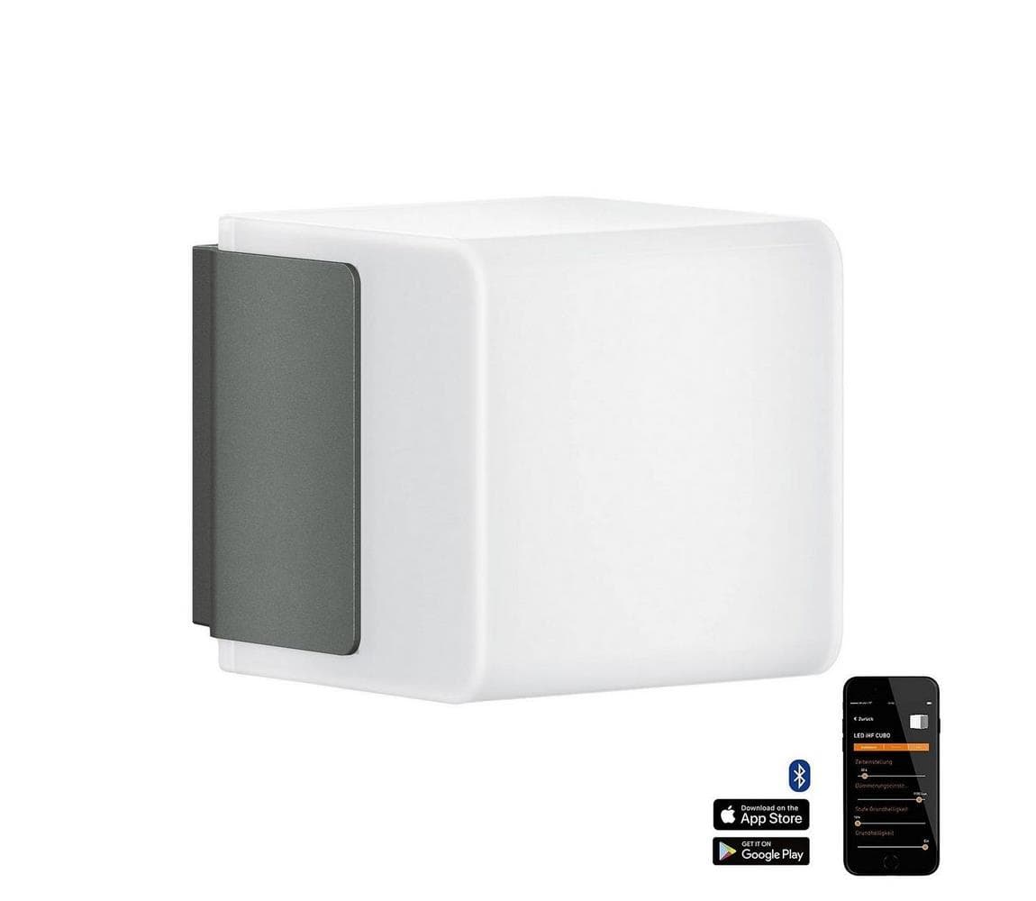 Steinel 079260-LED Vonkajšie nástenné svietidlo L835 C LED/9,1W/230V IP44 antracit 079260