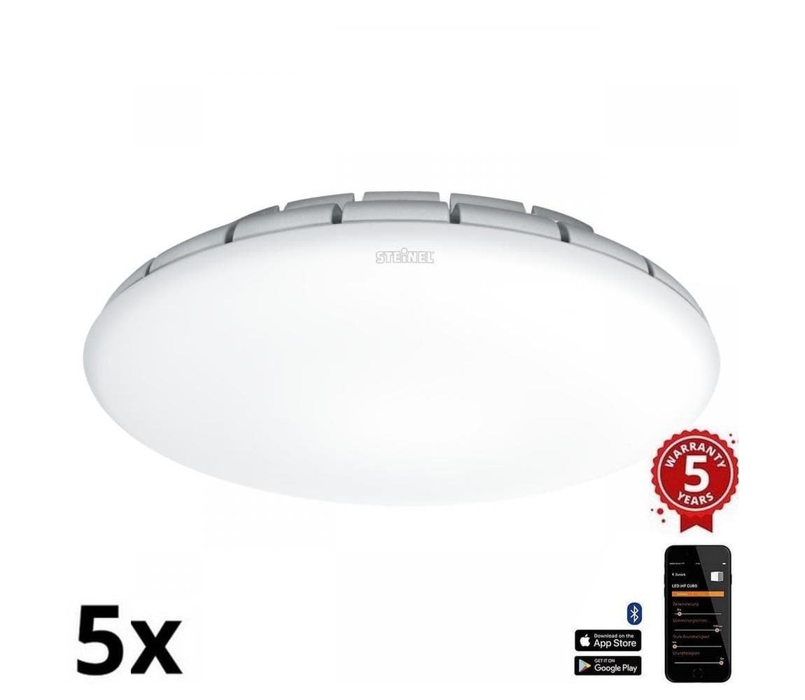 Steinel 081942 - SADA 5x LED Svietidlo so senzorom RS PRO S20 SC 15,7W/230V 4000K 081942