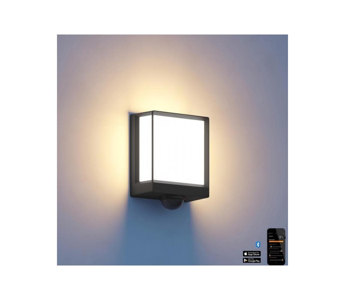Steinel 085247 - LED Vonkajšie nástenné svietidlo so senzorom L40SC LED/12,9W/230V 085247