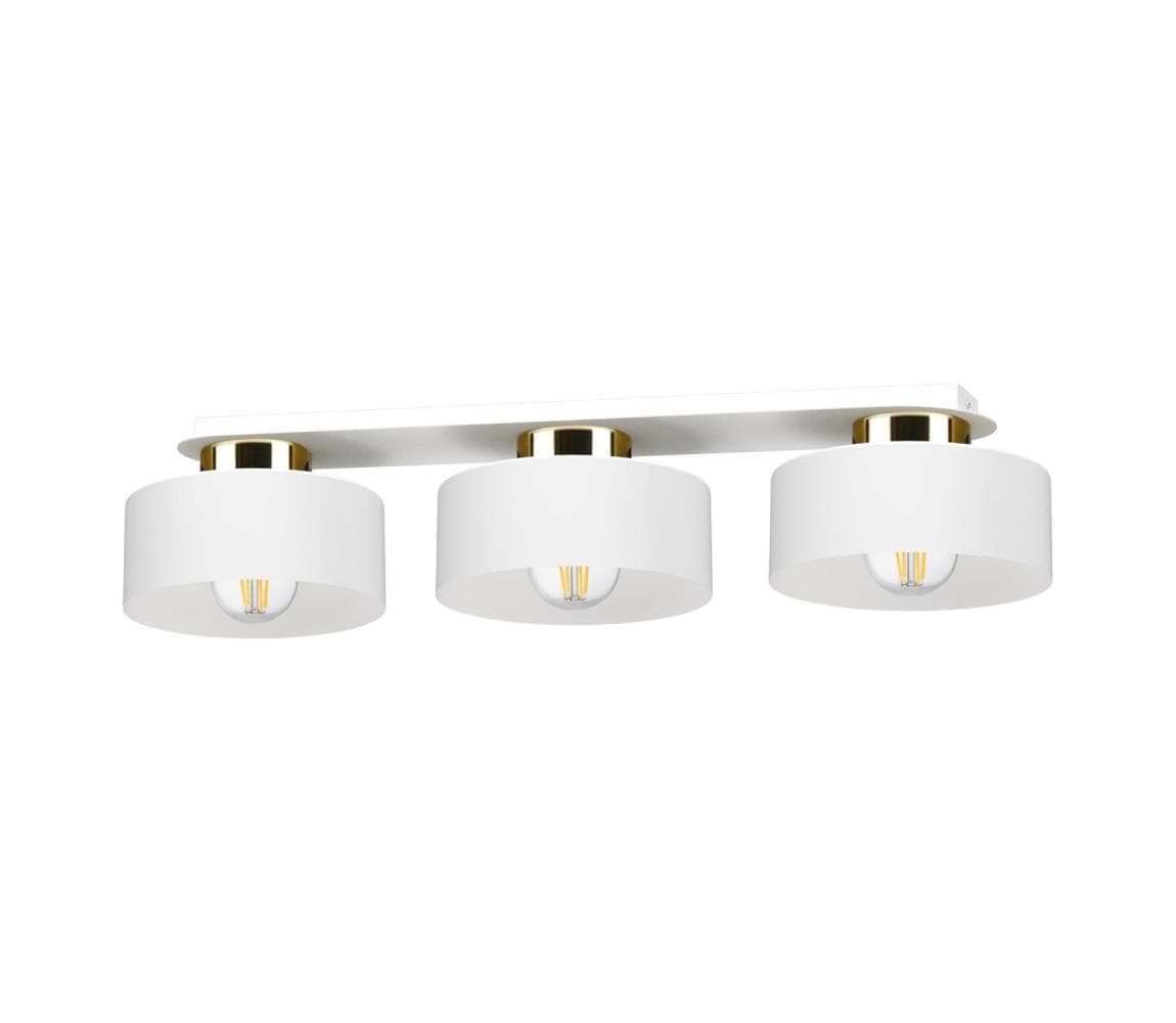 Keter Lighting Stropné svietidlo IGNIA 3xE27/60W/230V biela/zlatá 3400