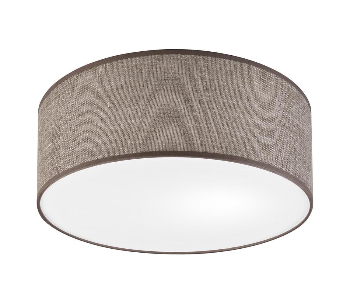 Stropné svietidlo SIRJA 1xE27/15W/230V pr. 35 cm hnedé LM-1.183/PORTO LIGHT BROWN