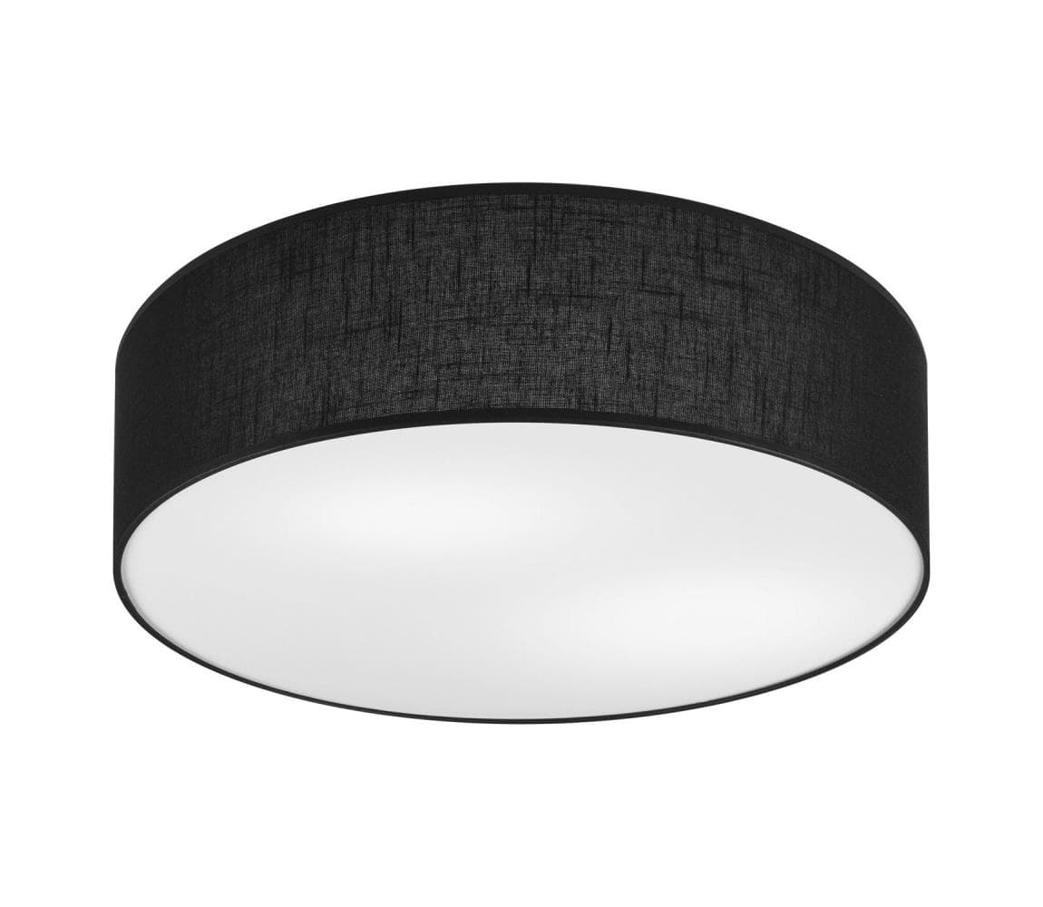 Stropné svietidlo SIRJA DOUBLE 4xE27/15W/230V pr. 45 cm čierna LM-4.201