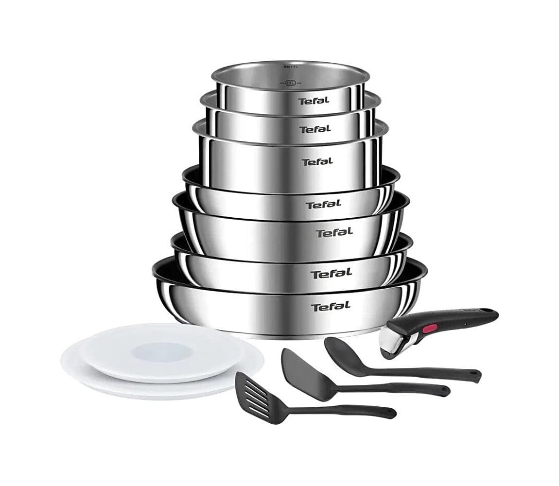 Tefal - 13-dielna sada riadu INGENIO EMOTION z nerezovej ocele L897DS04
