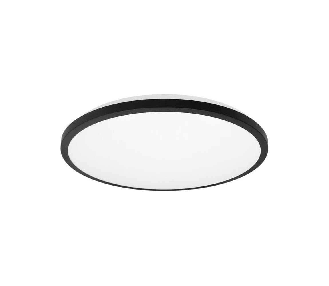 Top Light - LED Kúpeľ. stropné svietidlo ONYX LED/10W/230V IP44 pr. 29 cm čierna Onyx KS CCT