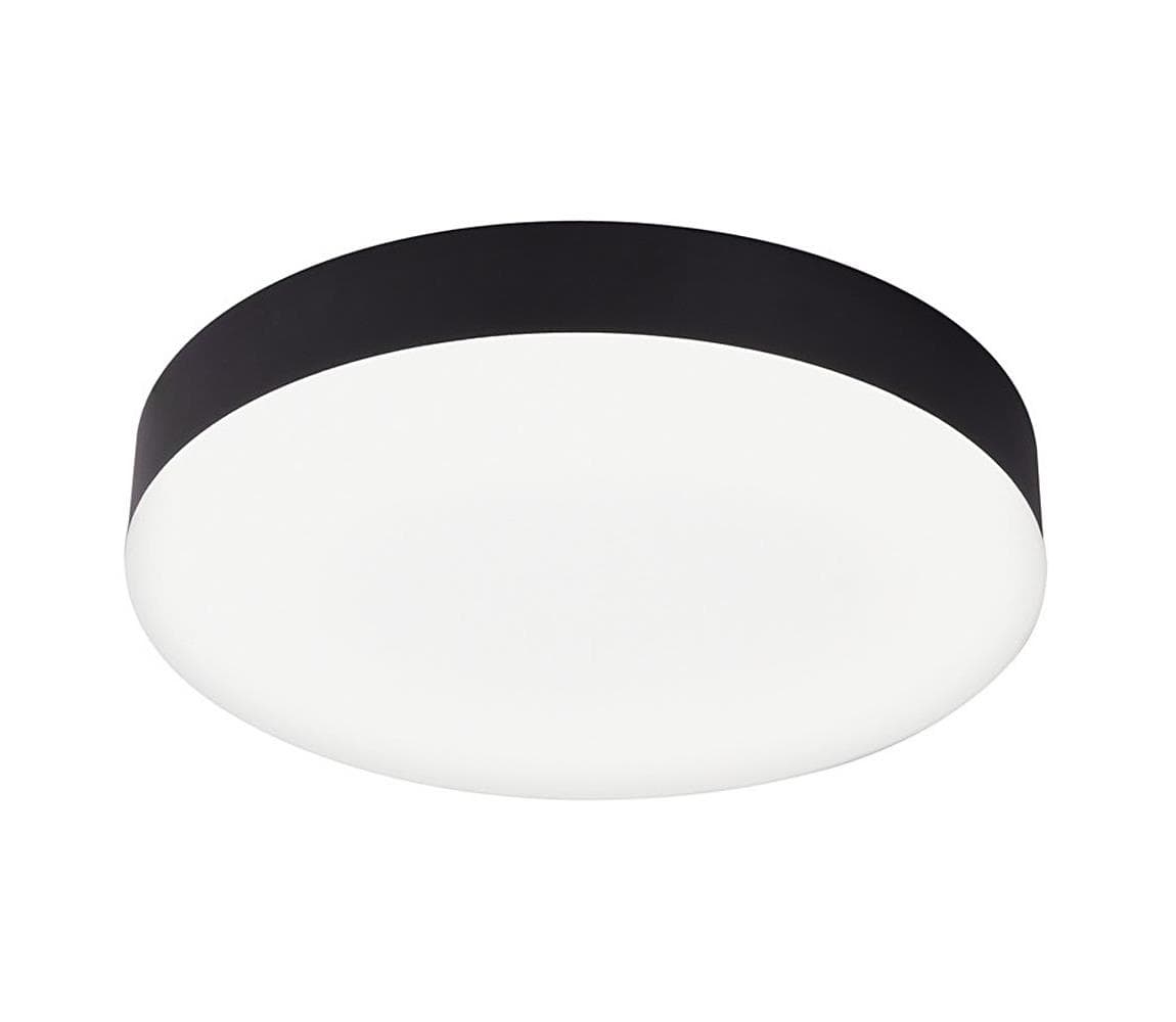 Top Light - LED kúpeľňové stropné svietidlo SPIRIT, LED 24 W, 230 V, IP44, priemer 30 cm, čierne Spirit 30C CCT