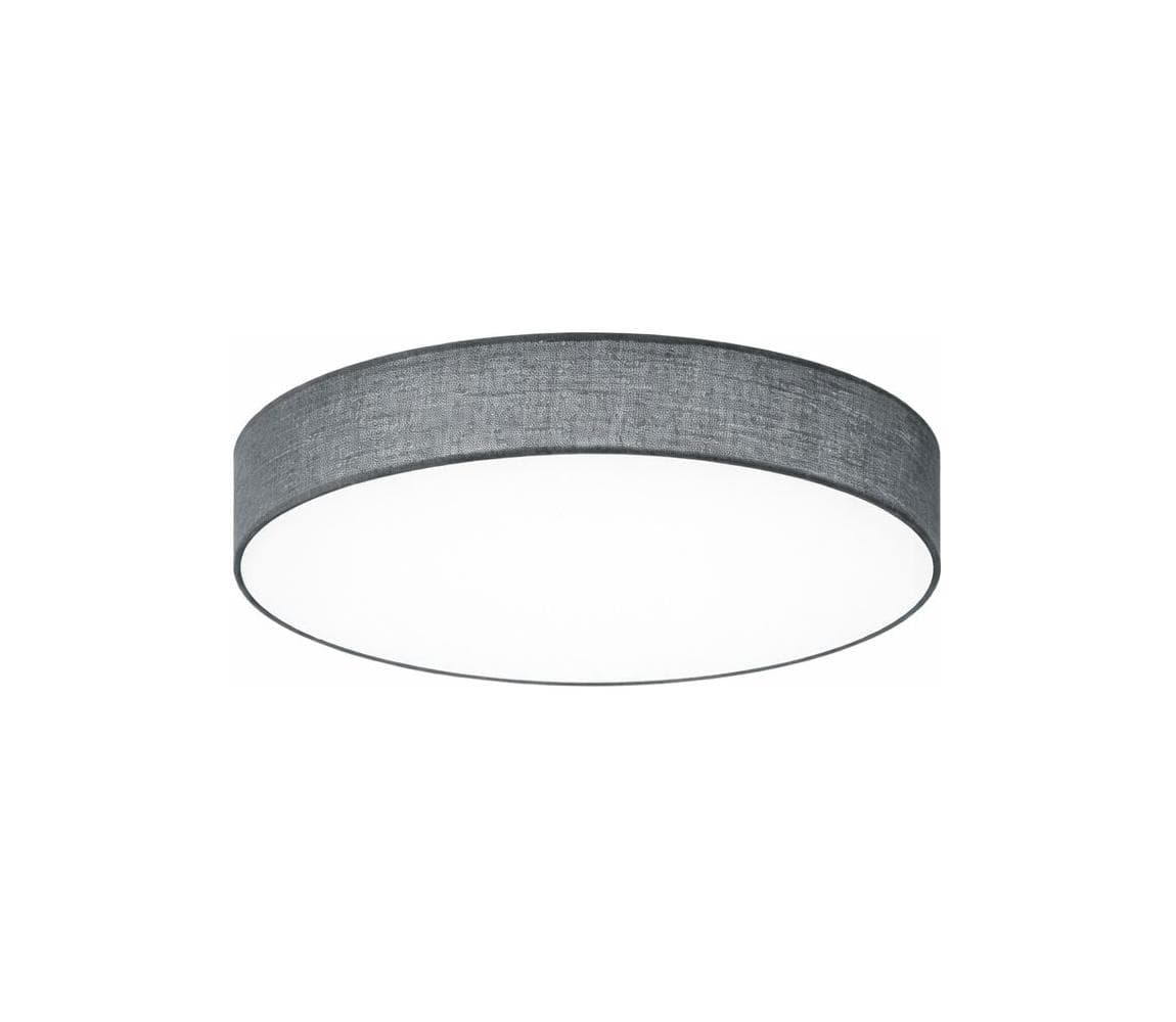 Trio - LED stmievateľné stropné svietidlo LUGANO LED/22W/230V 3000K pr. 40 cm sivé 621912411