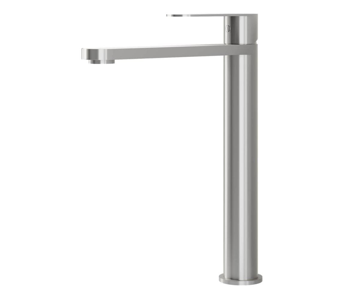 BATH DELUXE Umývadlová batéria TARNBY 27,3 cm, kartáčovaná nerezová oceľ 28-027-02-71-02