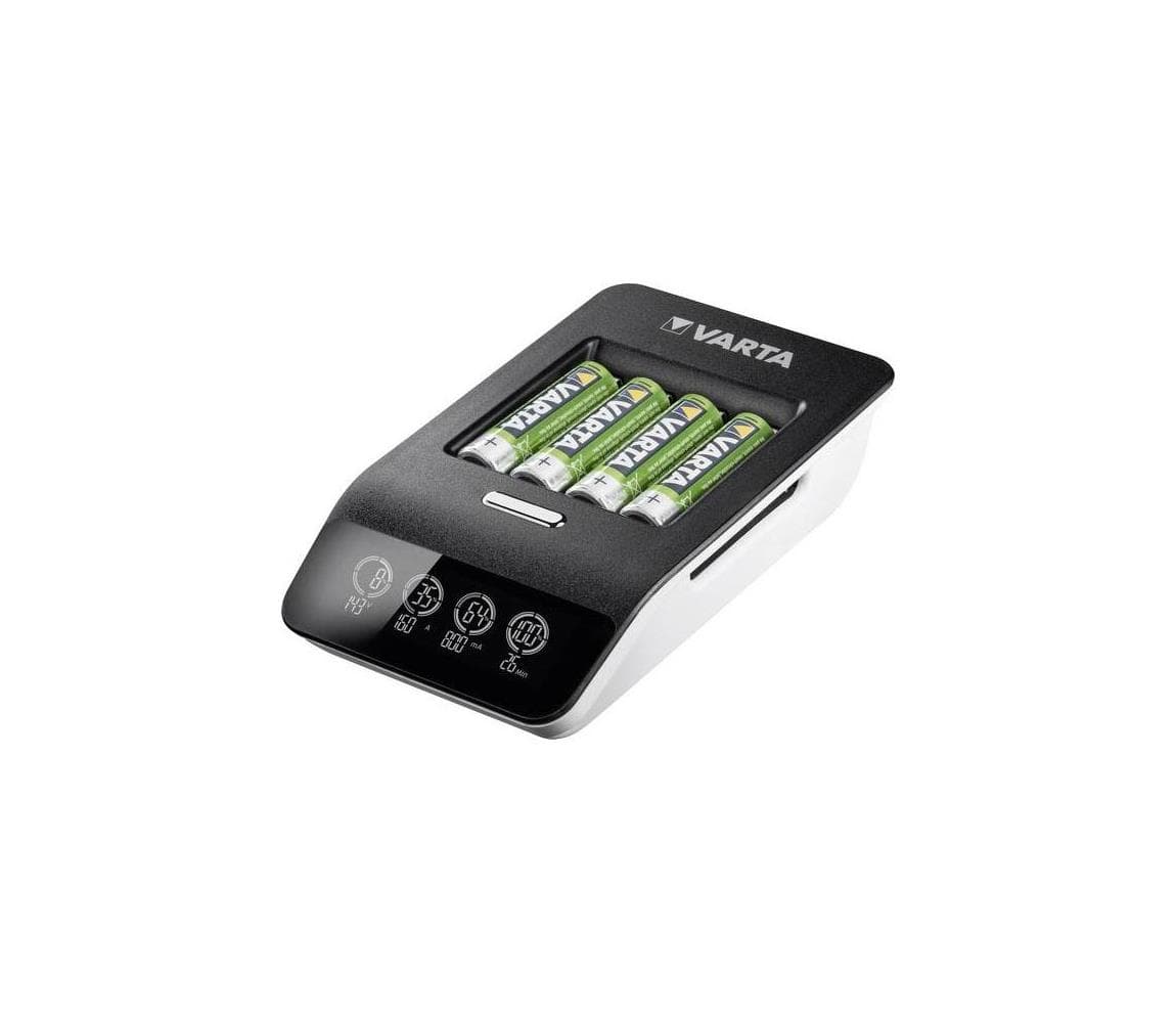 Varta 40084 - LCD Smart nabíjačka ULTRA + 4xNiMH AA 2100 mAh 230V 57685101441