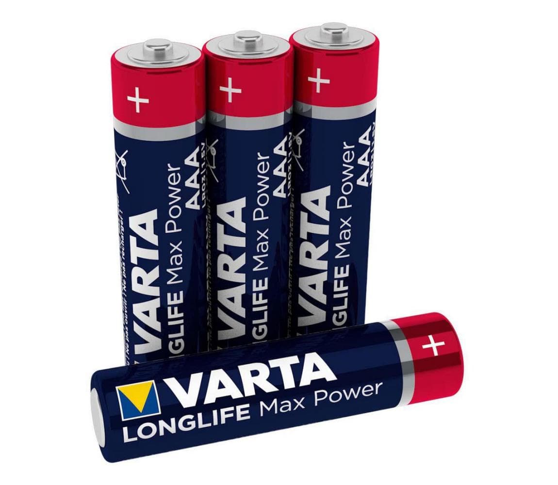 Varta 4703101404 - 4 ks Alkalická batéria LONGLIFE AAA 1,5V 4703101404