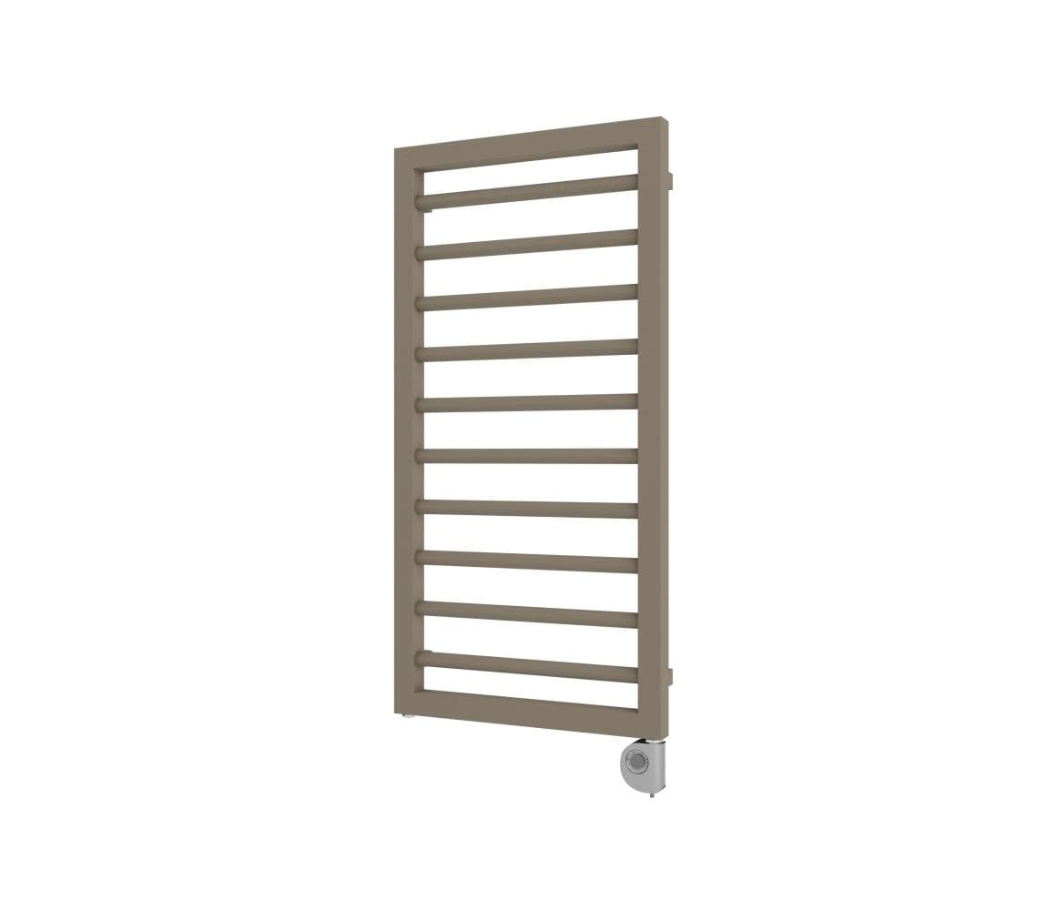 Vertaduro - Kúpeľňový radiátor s termostatom ADEL 400W 100x50 cm taupe DHEL10060500MKK8-8406