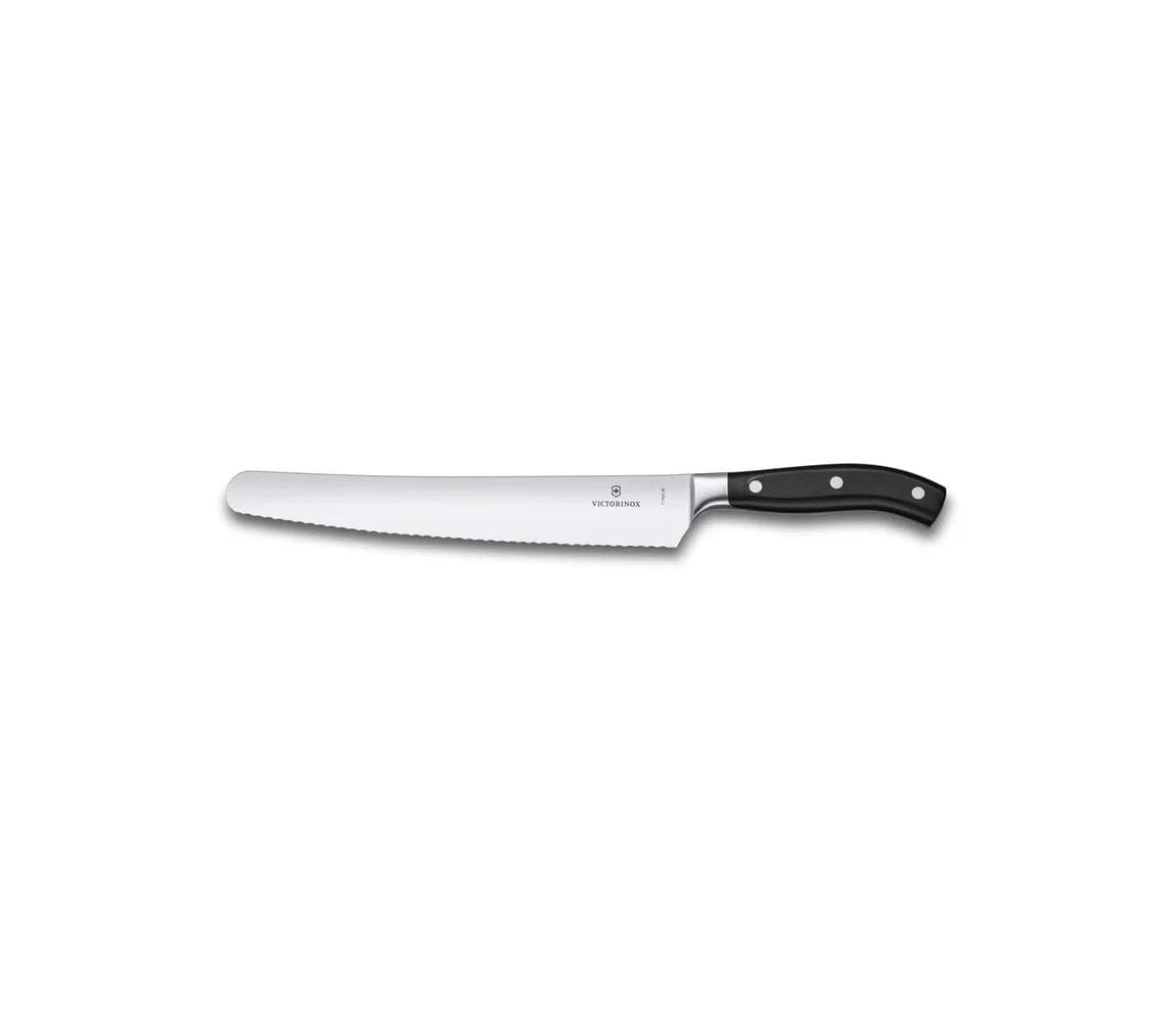 Victorinox - Kuchynský nôž na chlieb GRAND MAITRE 26 cm čierny 7.7433.26G