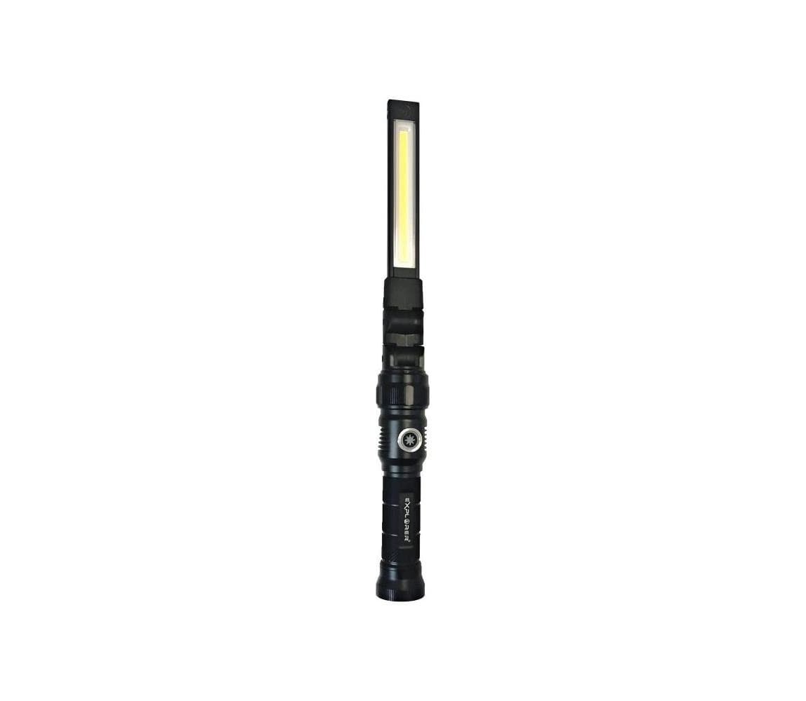 Viking Technology Viking - LED stmievateľná dobíjateľná baterka LED/5V IPX4 1200 lm 5000 mAh B7549