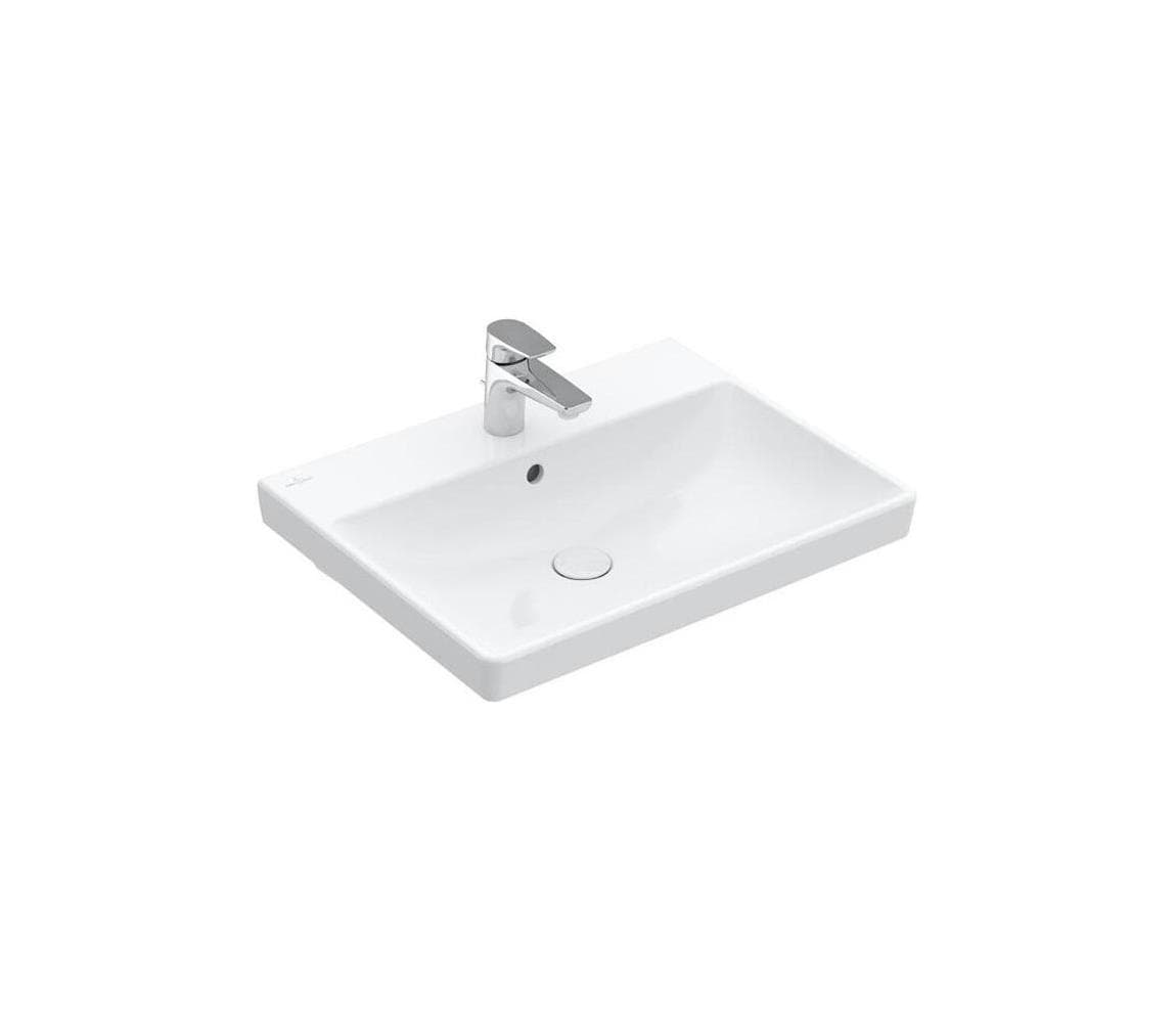 Villeroy & Boch 415860R1 - Závesné umývadlo AVENTO 60x47 cm keramika/biela 415860R1
