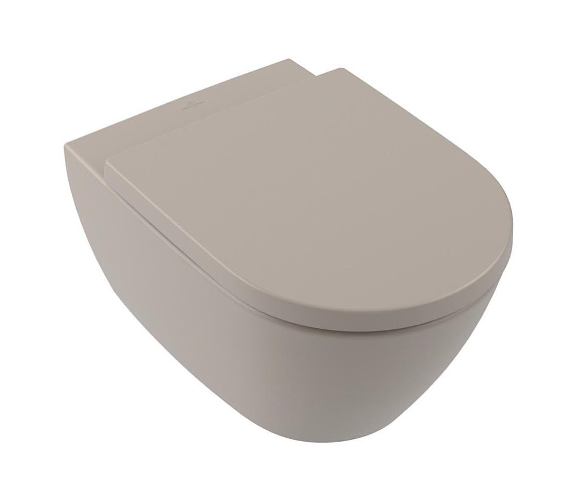Villeroy & Boch 5614R0AM - Závesné WC SUBWAY 2.0 keramika/béžová 5614R0AM