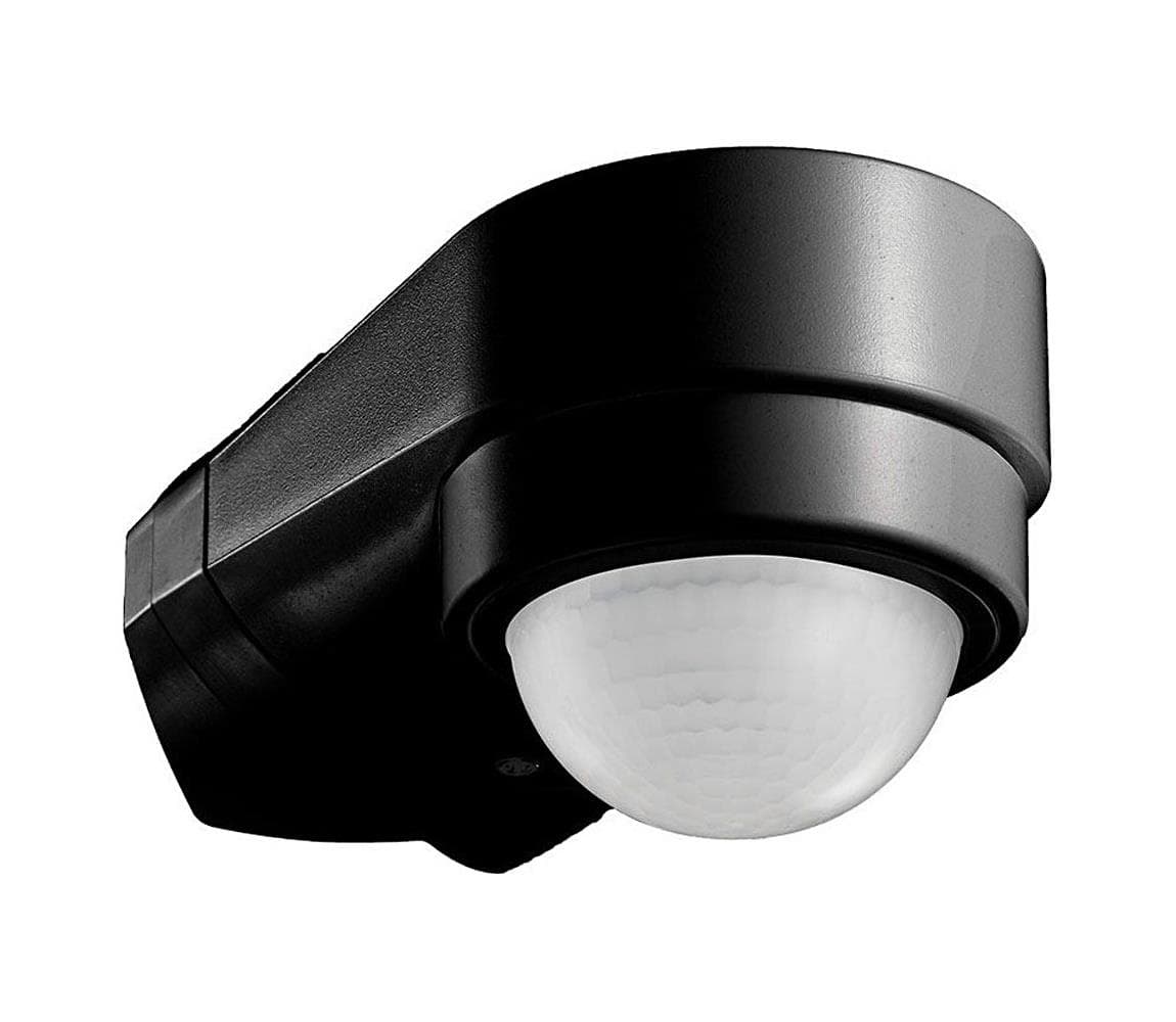 Vonkajší senzor pohybu infračervený 240° 600W/230V IP65 čierna 6612