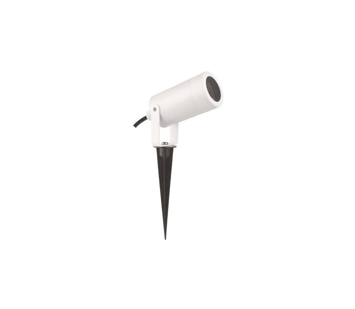 Eurolamp Vonkajšia lampa 1xGU10/5W/230V IP65 biela 145-82020