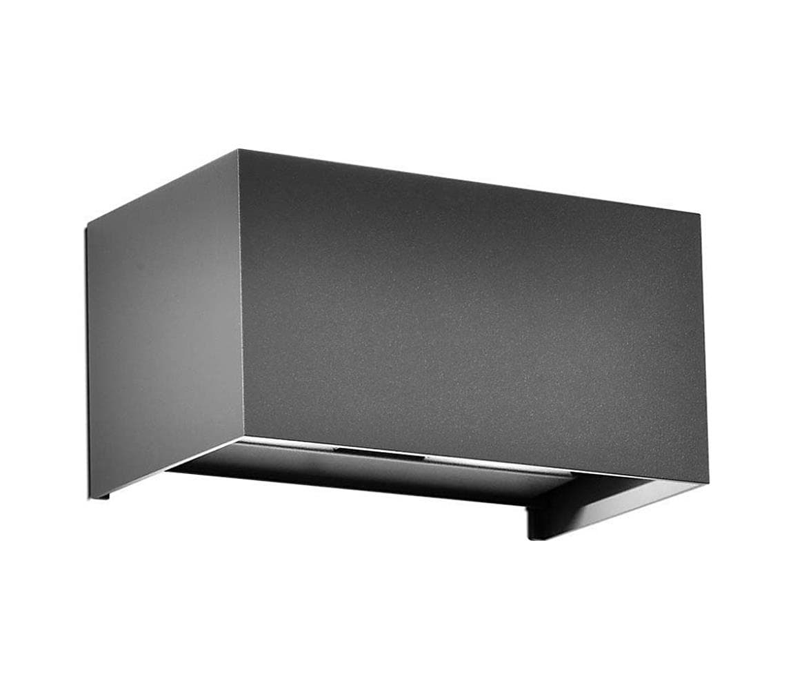 Vonkajšie nástenné LED svietidlo LED/24W/230V 4000K IP65 antracitové 2980