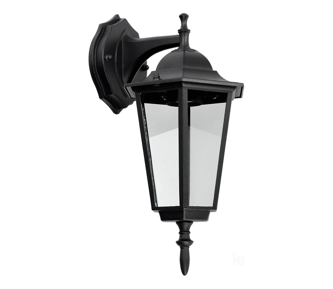 Vonkajšie nástenné svietidlo 1xE27/60W/230V IP44 čierna KTLO4102CZAL