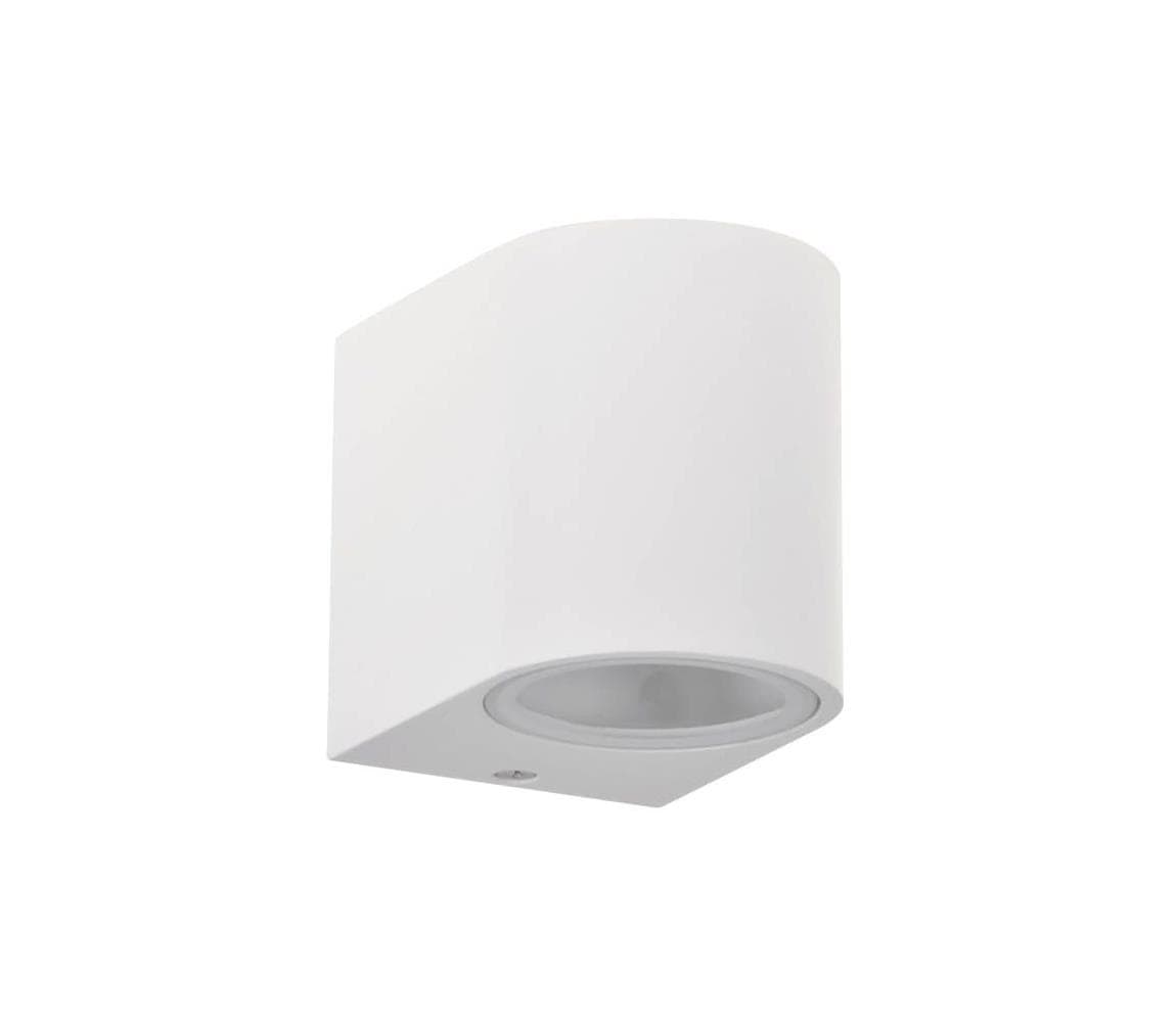 Vonkajšie nástenné svietidlo BOSTON 1xGU10/10W/230V IP44 biela 313355