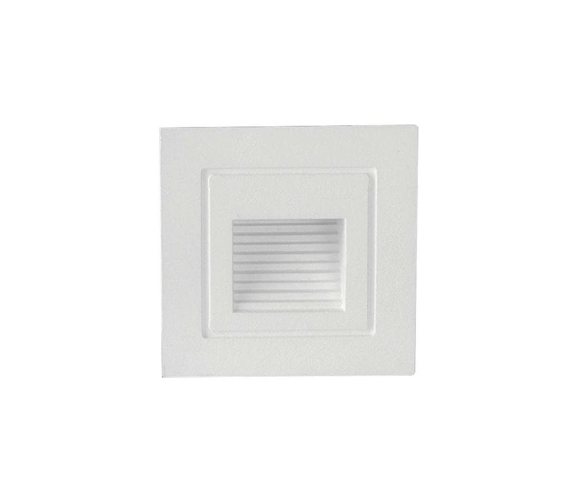Vonkajšie schodiskové svietidlo LED/3W/230V 3000K IP65 biela 10376