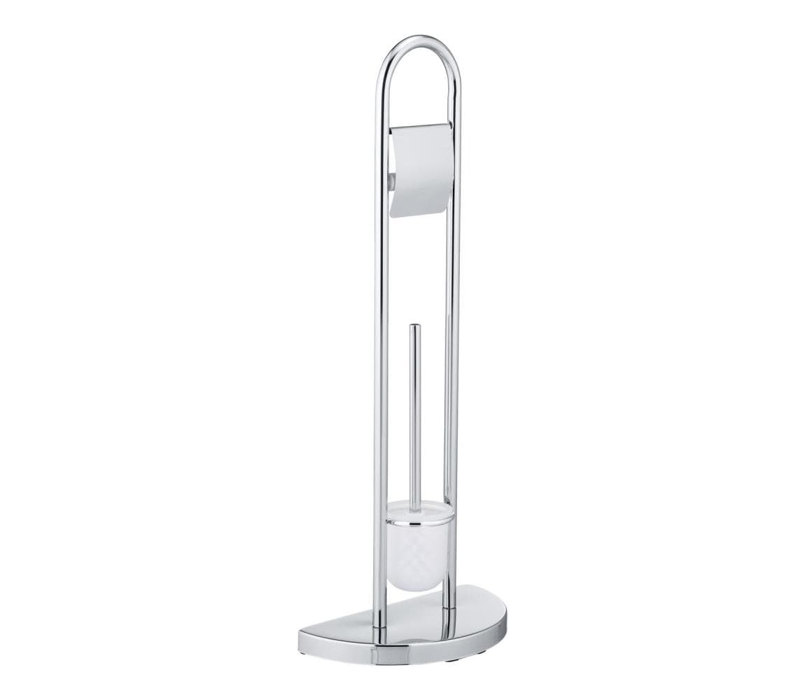 WENKO 16608100 - WC kefa COSENZA 33x84 cm lesklý chróm/satén 16608100