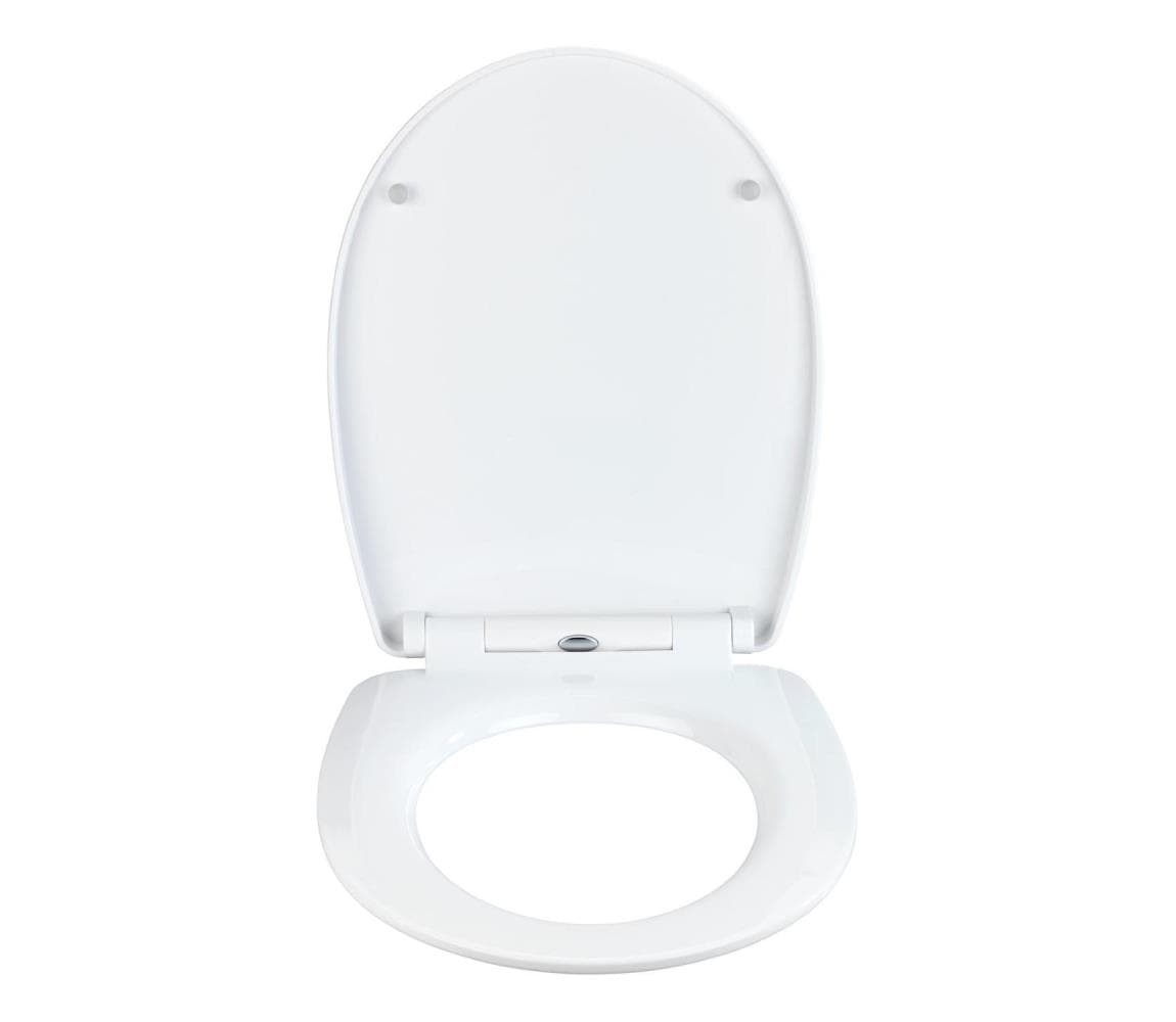 WENKO 23533100-WC WC sedátko, nosnosť 300/350 KG, 36,5x45 cm, pestrofarebné/strieborné 23533100