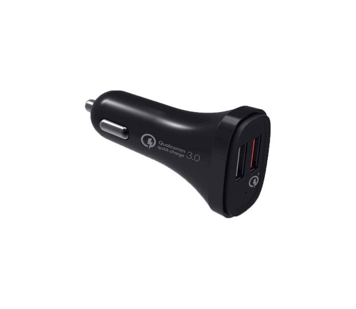 Winner Group - Autonabíjačka 2xUSB-A Power Delivery 30W čierna WINCLUSB22SLR
