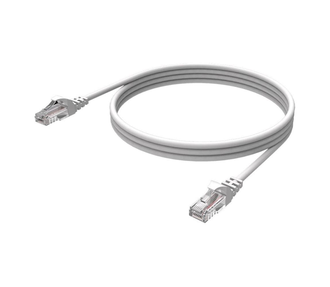 Winner Group - Sieťový kábel RJ45 / RJ45 CAT-5E 15m biela WINKABRJ4515M