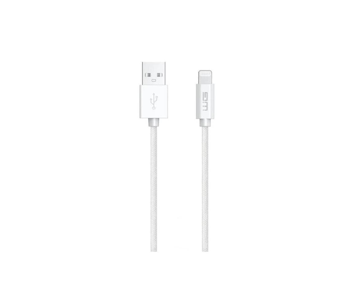 Winner Group - USB kábel MFI Lightning / USB-A 2m biela WINKABMFI2MW