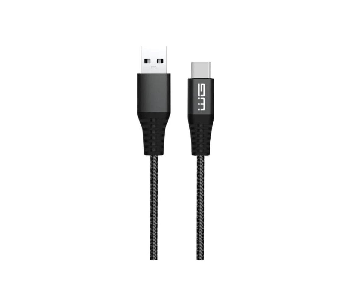 Winner Group - USB kábel USB-C / USB-A 60W 2m čierna WINKABTCUSB3A