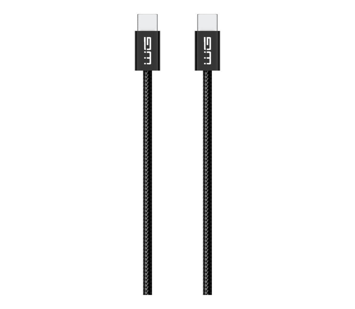 Winner Group - USB kábel USB-C / USB-C 60W 3m čierna WINKABCC60W3M