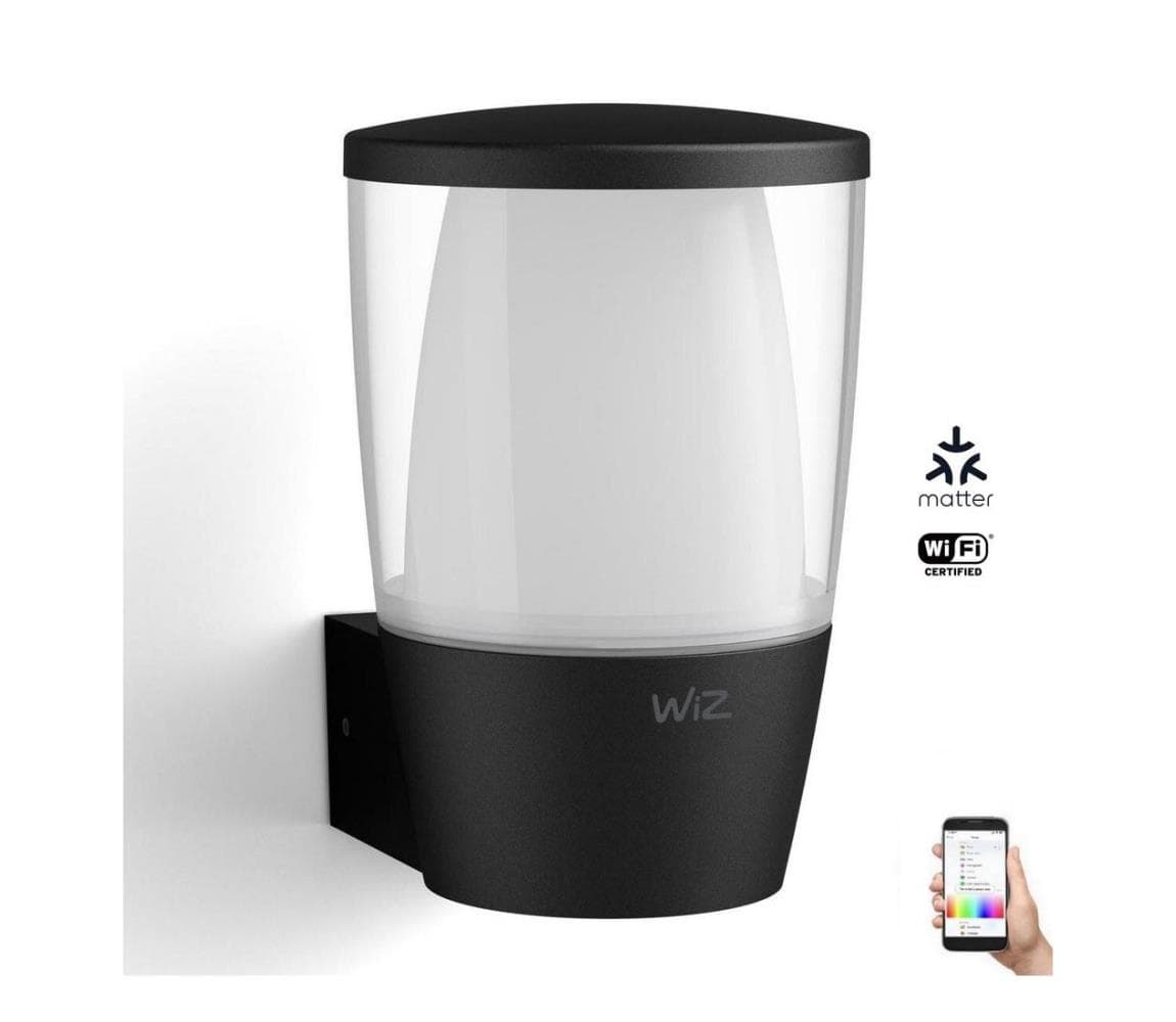 WiZ - LED RGBW Stmievateľné vonkajšie svietidlo ELPAS LED/8,5W/230V IP44 Wi-Fi 872016907125400