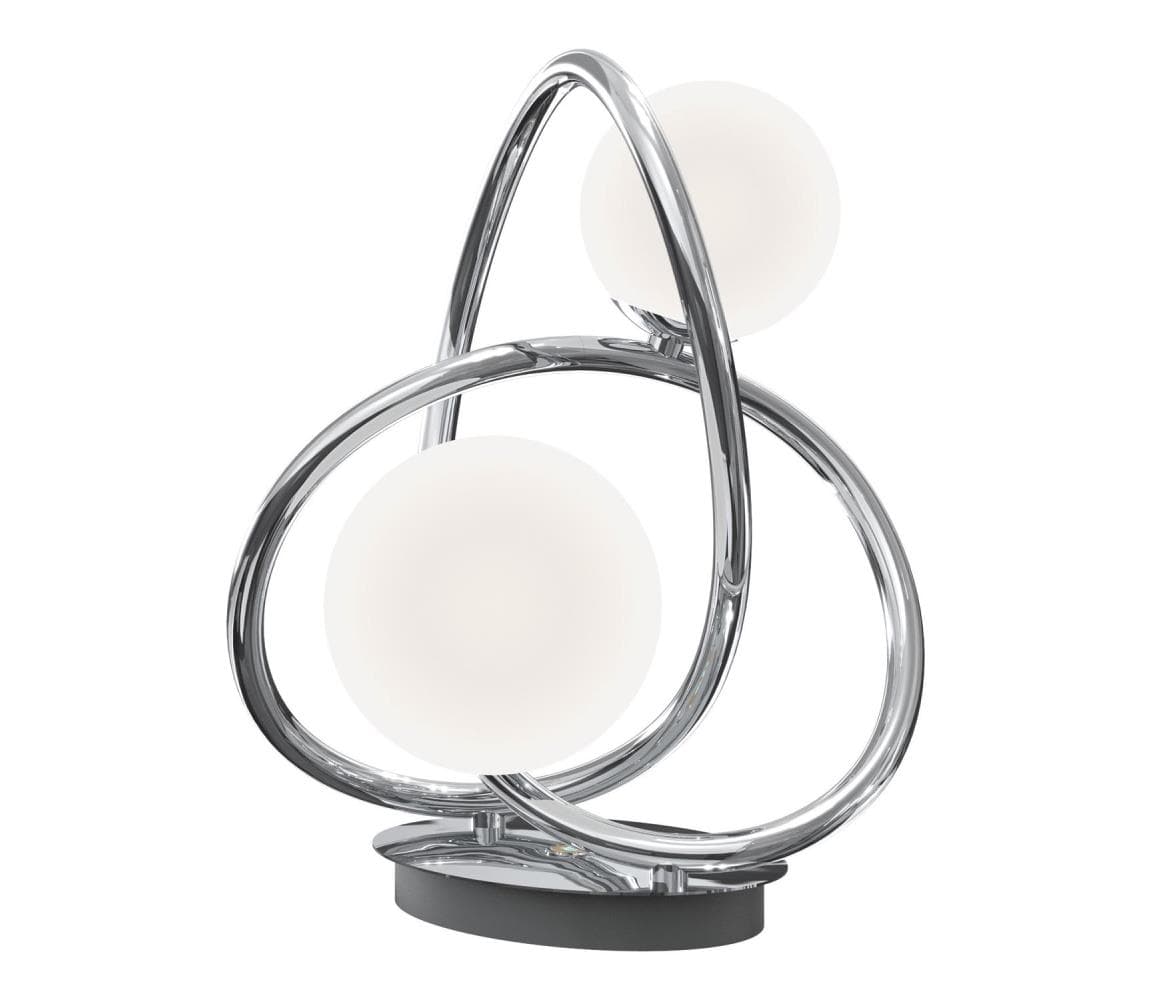 Wofi 8014-207 - LED Stolná lampa NANCY 2xG9/3,5W/230V lesklý chróm 8014-207