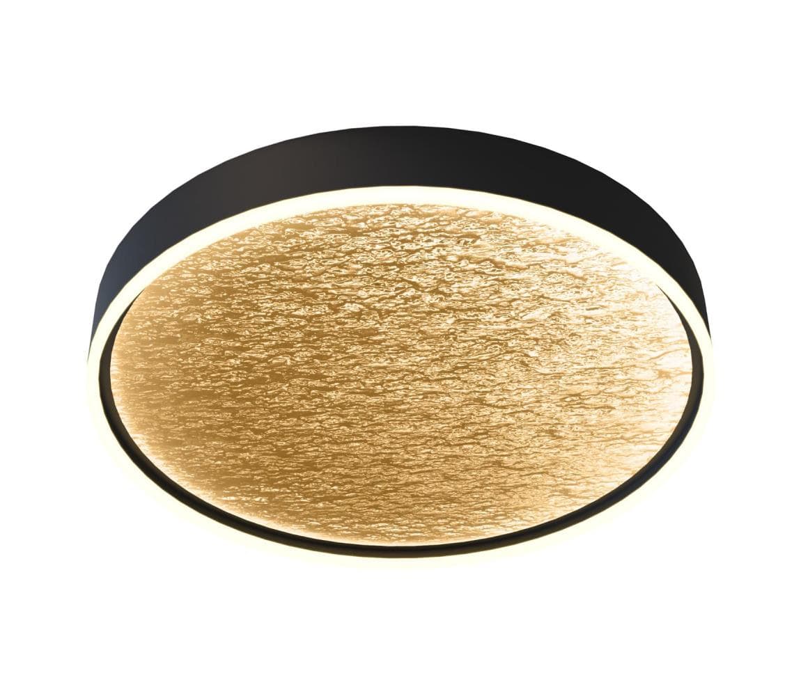 Wofi 9002-104L-LED Stmievateľné stropné svietidlo BORDEAUX LED/60W/230V čierna/zlat 9002-104L