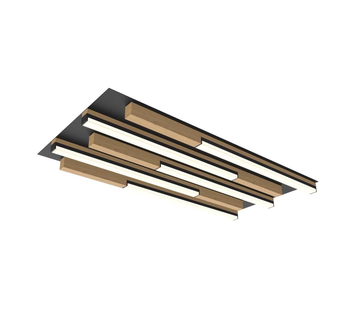 Wofi 9031-506S - LED Stmievateľné stropné svietidlo PALERMO LED/34W/230V drevo 9031-506S