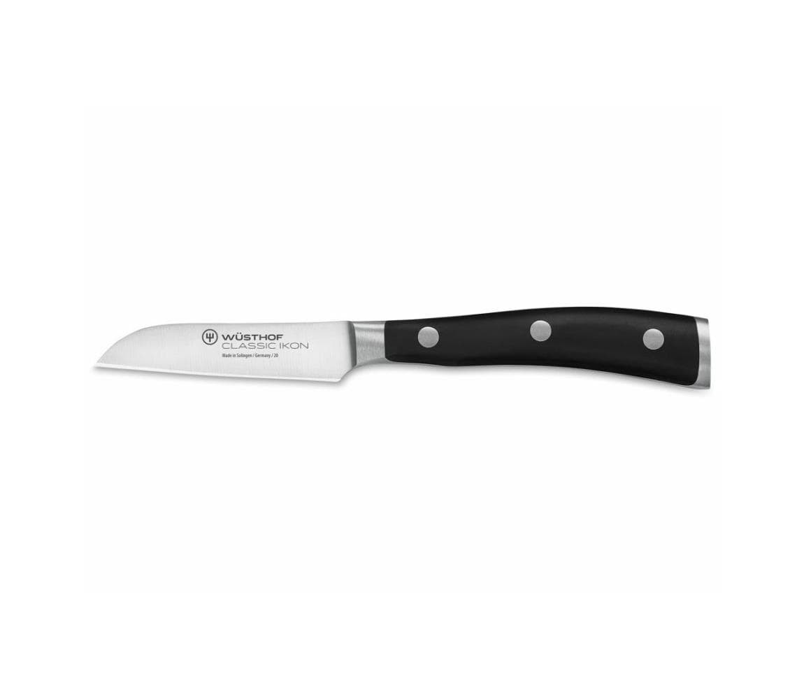 Wüsthof - Kuchynský nôž na zeleninu CLASSIC IKON 8 cm čierna 1040333208