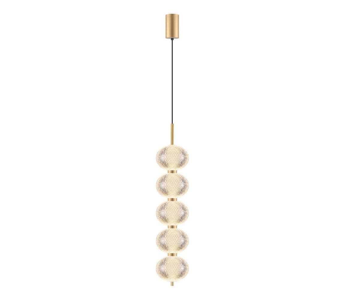 Zuma Line 003064-034756 - LED luster na lanku GALATEA LED/30W/230V zlatý DU31359/30W