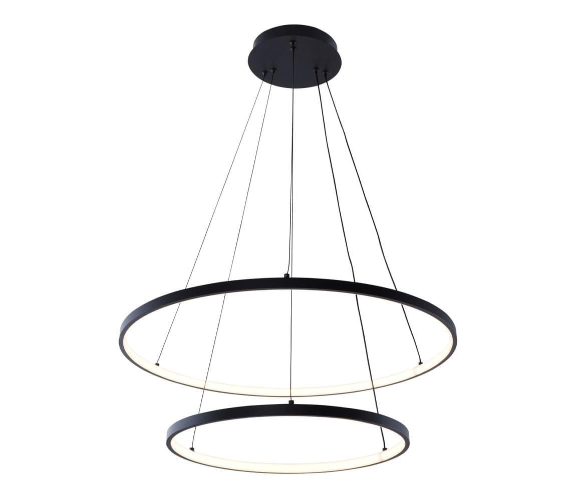 Zuma Line 18140BK-2 - LED Luster na lanku BRENO LED/50W/230V 3000/4000/6000K 18140BK-2