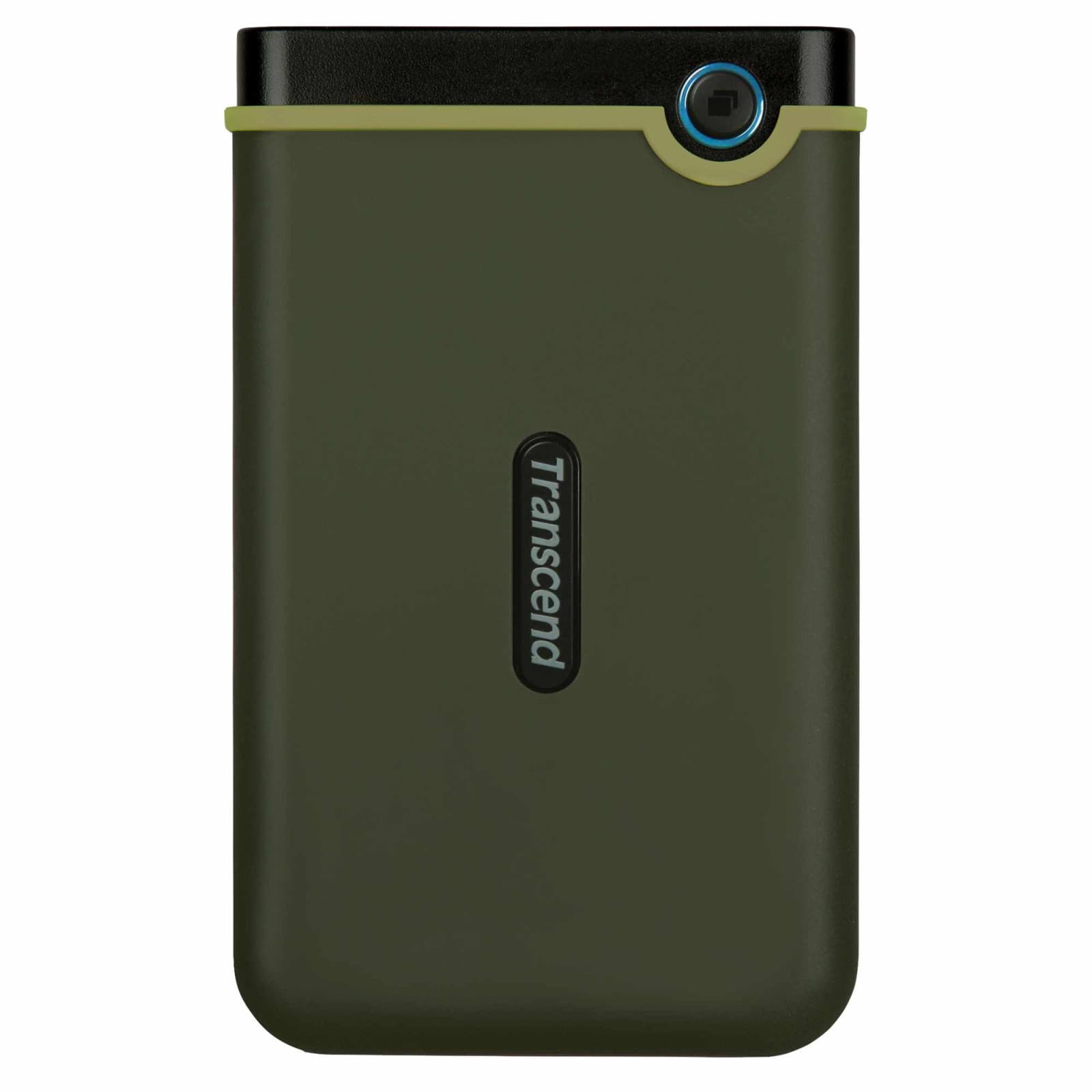TRANSCEND externý HDD USB 3.0 StoreJet 25M3G, Slim, 1TB, Black (SATA, Rubber Case, Anti-Shock)